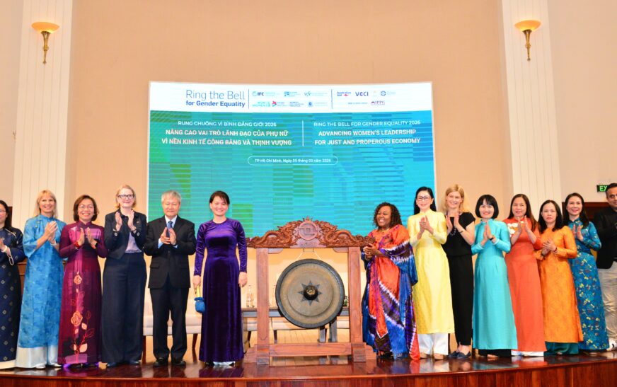 RUNG CHUÔNG VÌ BÌNH ĐẲNG GIỚI 2026: NÂNG TẦM VAI TRÒ LÃNH ĐẠO NỮ VÌ NỀN KINH TẾ THỊNH VƯỢNG