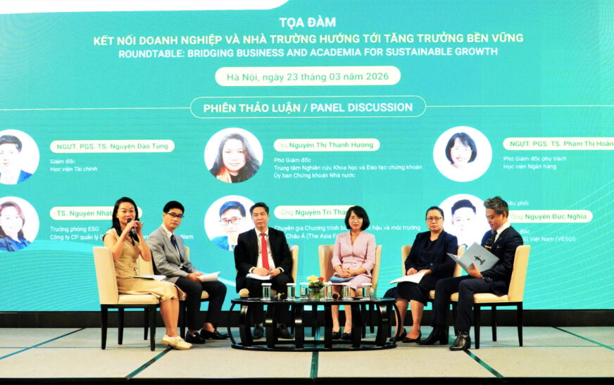 Kết nối doanh nghiệp và nhà trường: Chìa khóa cho nguồn nhân lực ESG và tăng trưởng bền vững