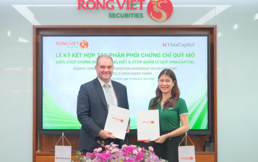 VinaCapital hợp tác cùng chứng khoán Rồng Việt phân phối chứng chỉ quỹ mở