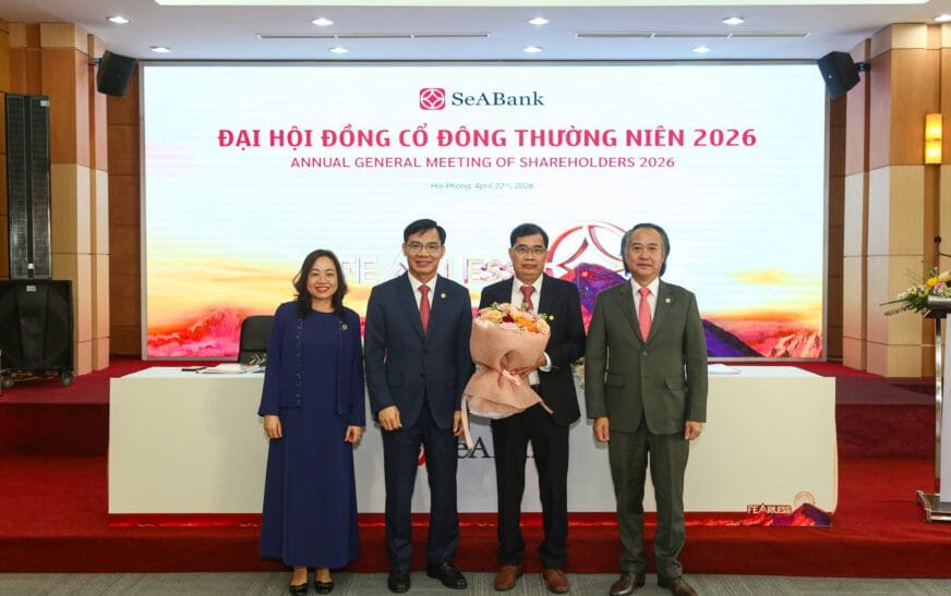 ĐHĐCĐ SeABank 2026: Chốt trả cổ tức 20,5%, nâng vốn điều lệ lên gần 34.700 tỷ đồng