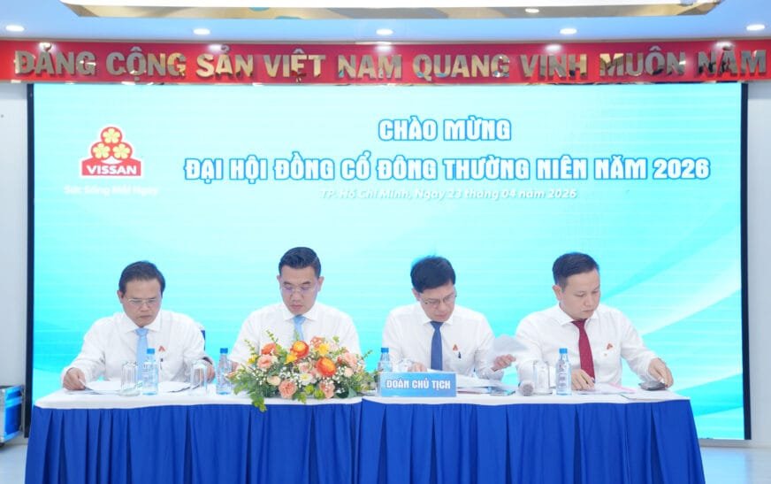 VISSAN đặt mục tiêu doanh thu 3.270 tỷ đồng, chuẩn bị khởi công nhà máy chiến lược trong năm 2026
