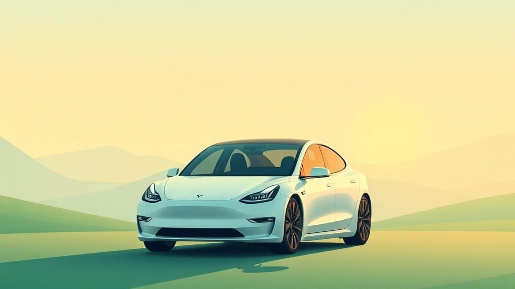 Minh họa: Mùa hè 2026: Tesla cập nhật phần mềm, hướng đến tự lái xanh bền vững