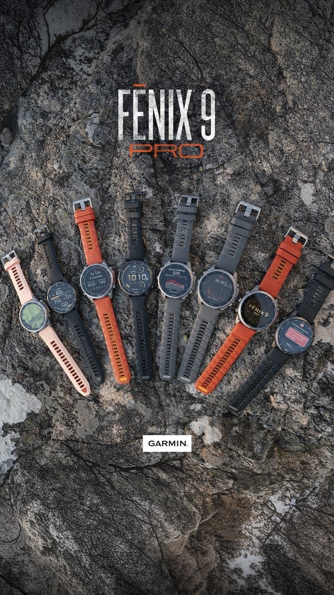 Garmin fēnix 9 Series: Đồng hồ GPS đa môn thể thao với màn hình AMOLED titan