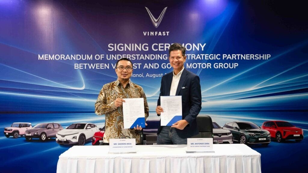 VinFast lập liên doanh mở rộng đại lý tại Indonesia