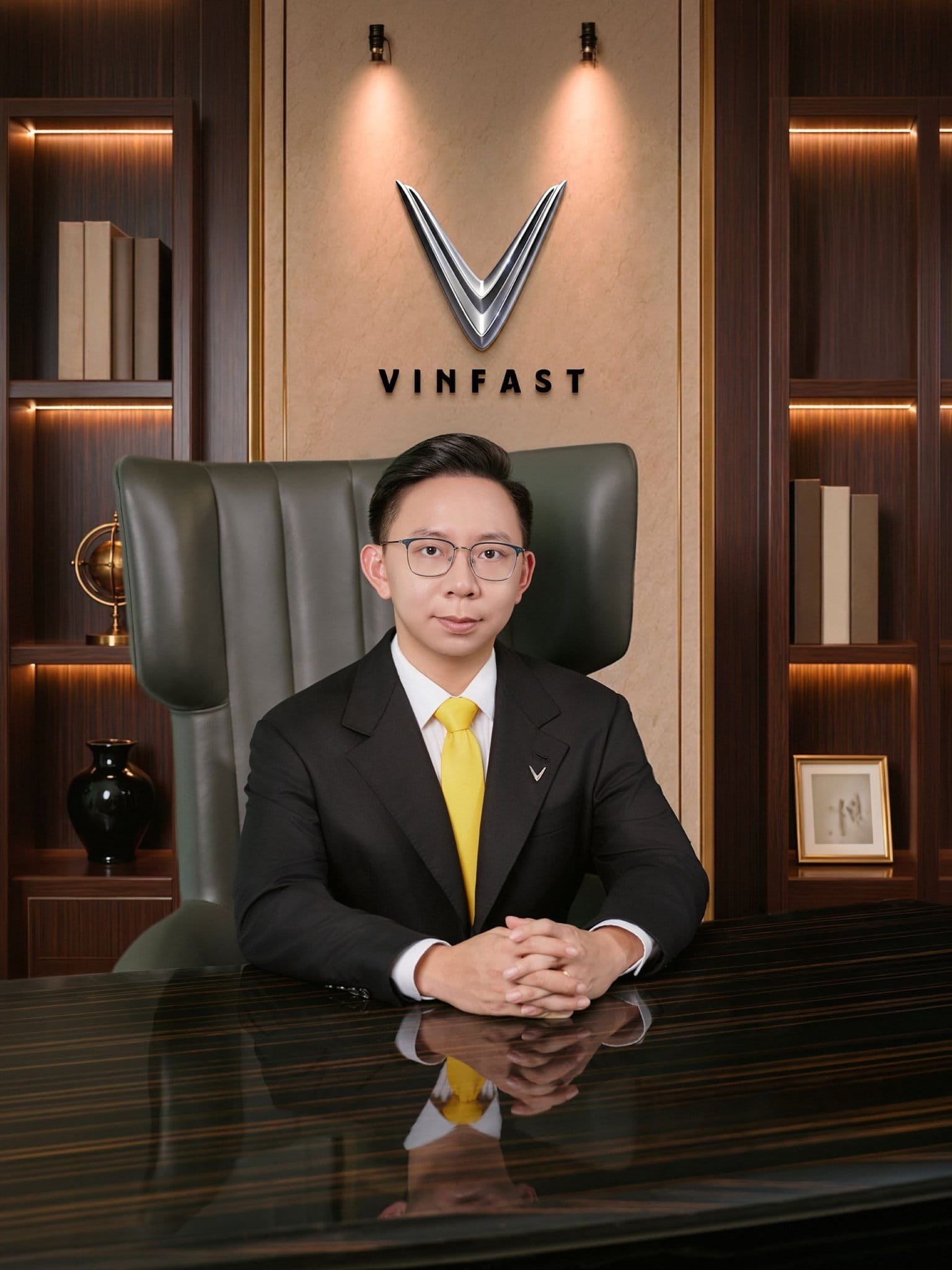 Ông Phạm Nhật Quân Anh hiện giữ vai trò Chủ tịch kiêm Tổng giám đốc VinFast toàn cầu và VinFast Việt Nam. Ảnh: VinFast