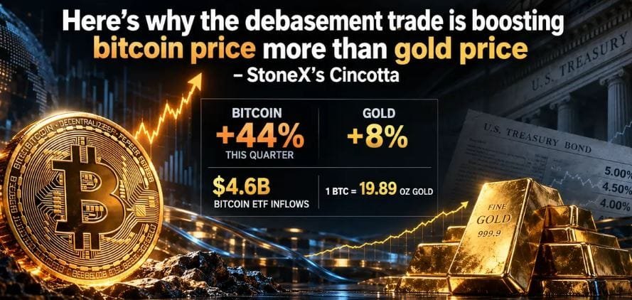 Vì sao Bitcoin đang thắng thế vàng?