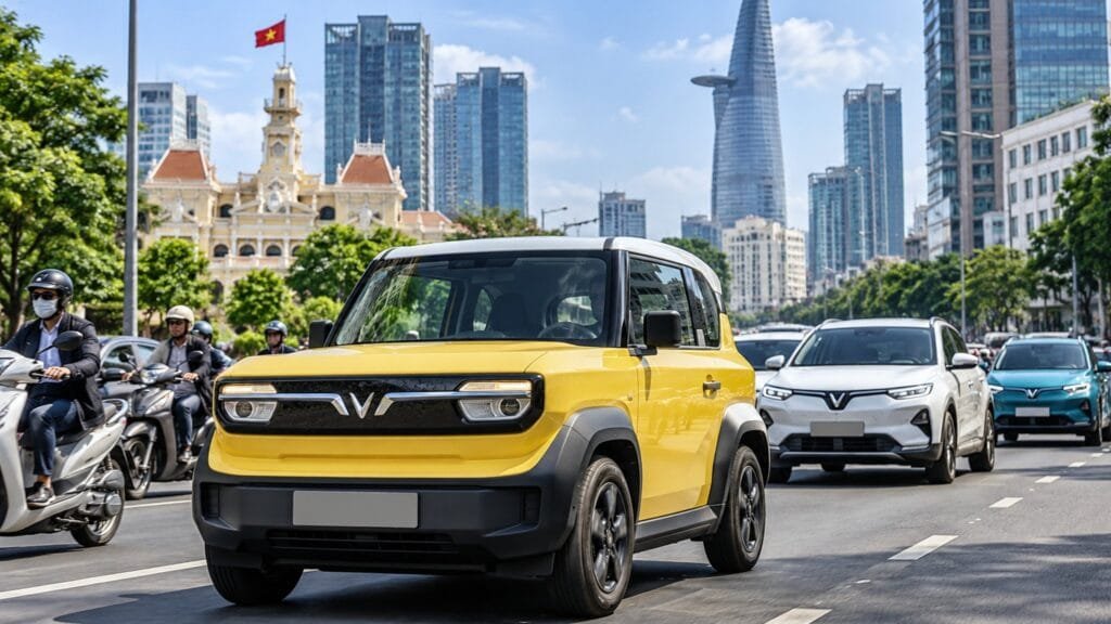 Xe điện đang đổi cấu trúc thị trường ô tô Việt Nam
