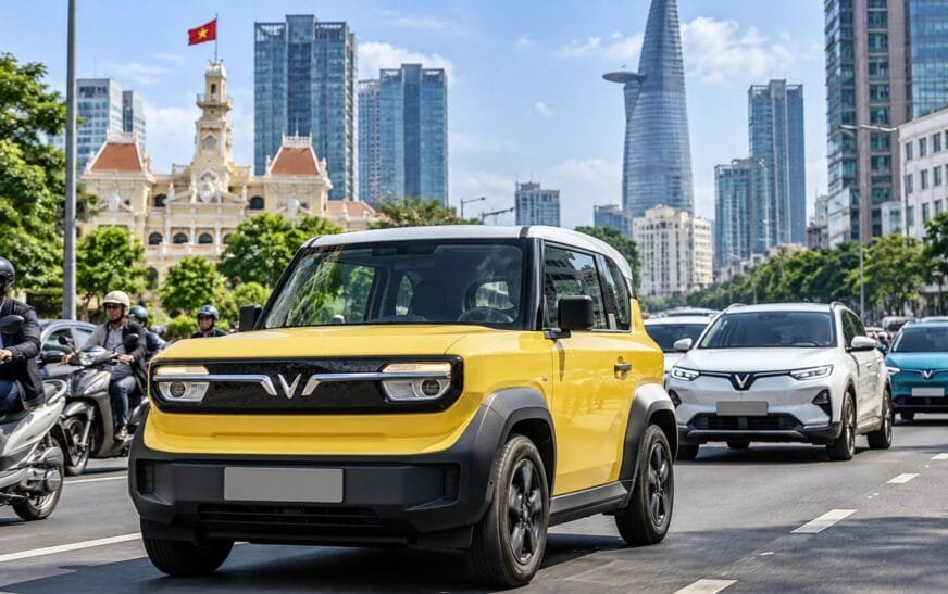 Xe điện đang đổi cấu trúc thị trường ô tô Việt Nam