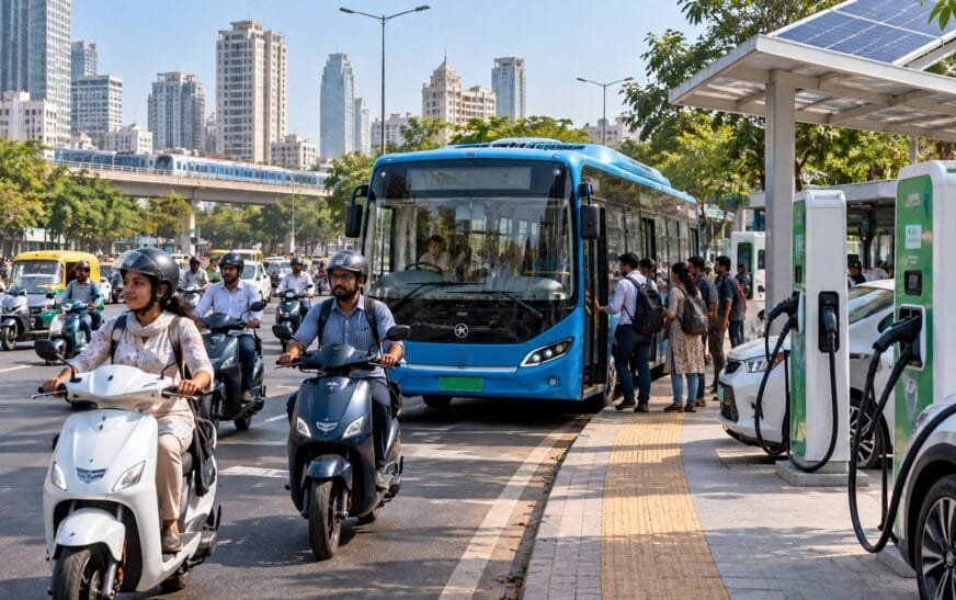 Ấn Độ xanh hơn khi ghép điện mặt trời, lưới điện và hydro