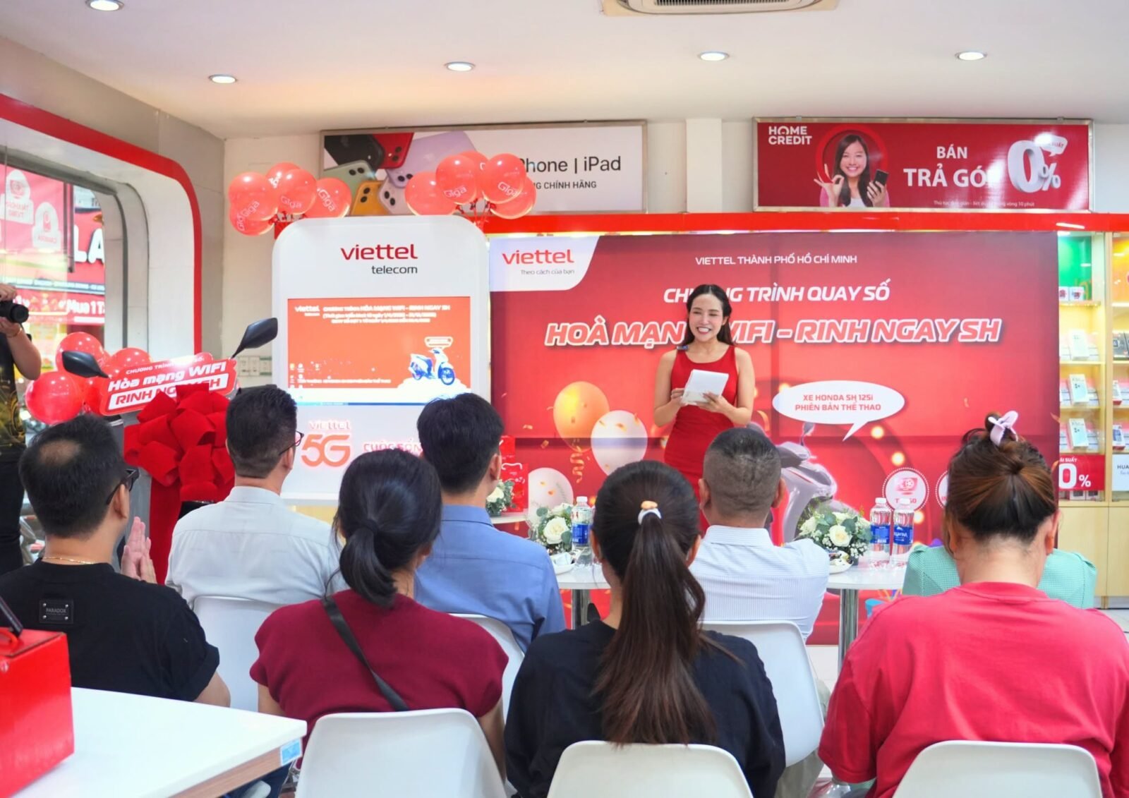 Viettel TP. Hồ Chí Minh quay số đợt 2 ngày 15/10, thêm 3 xe Honda SH125i chờ chủ nhân mới