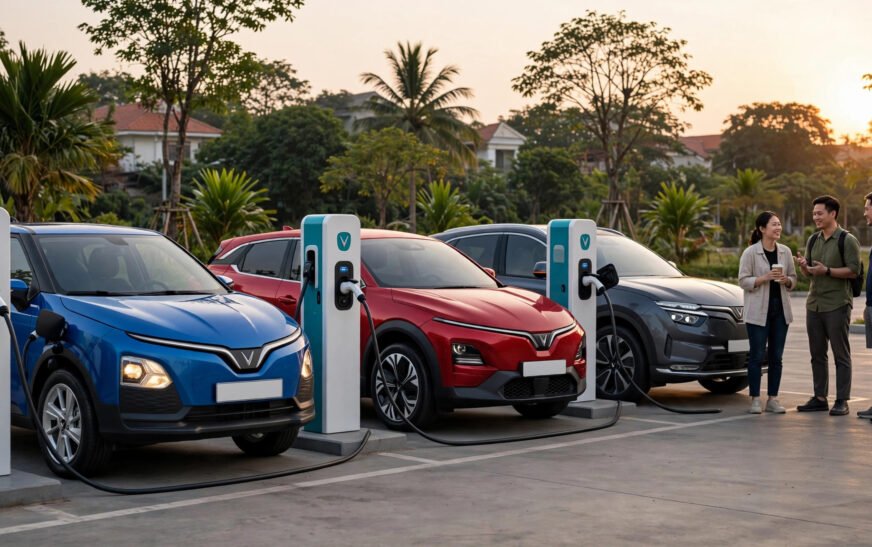 Xe điện áp đảo top 10 bán chạy: thị trường ô tô Việt Nam sau 9 tháng và đường đua cuối năm