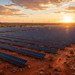 Điện mặt trời Australia lập kỷ lục đầu tư 3,5 GW trong năm 2026 với trang trại điện mặt trời trên vùng đất đỏ