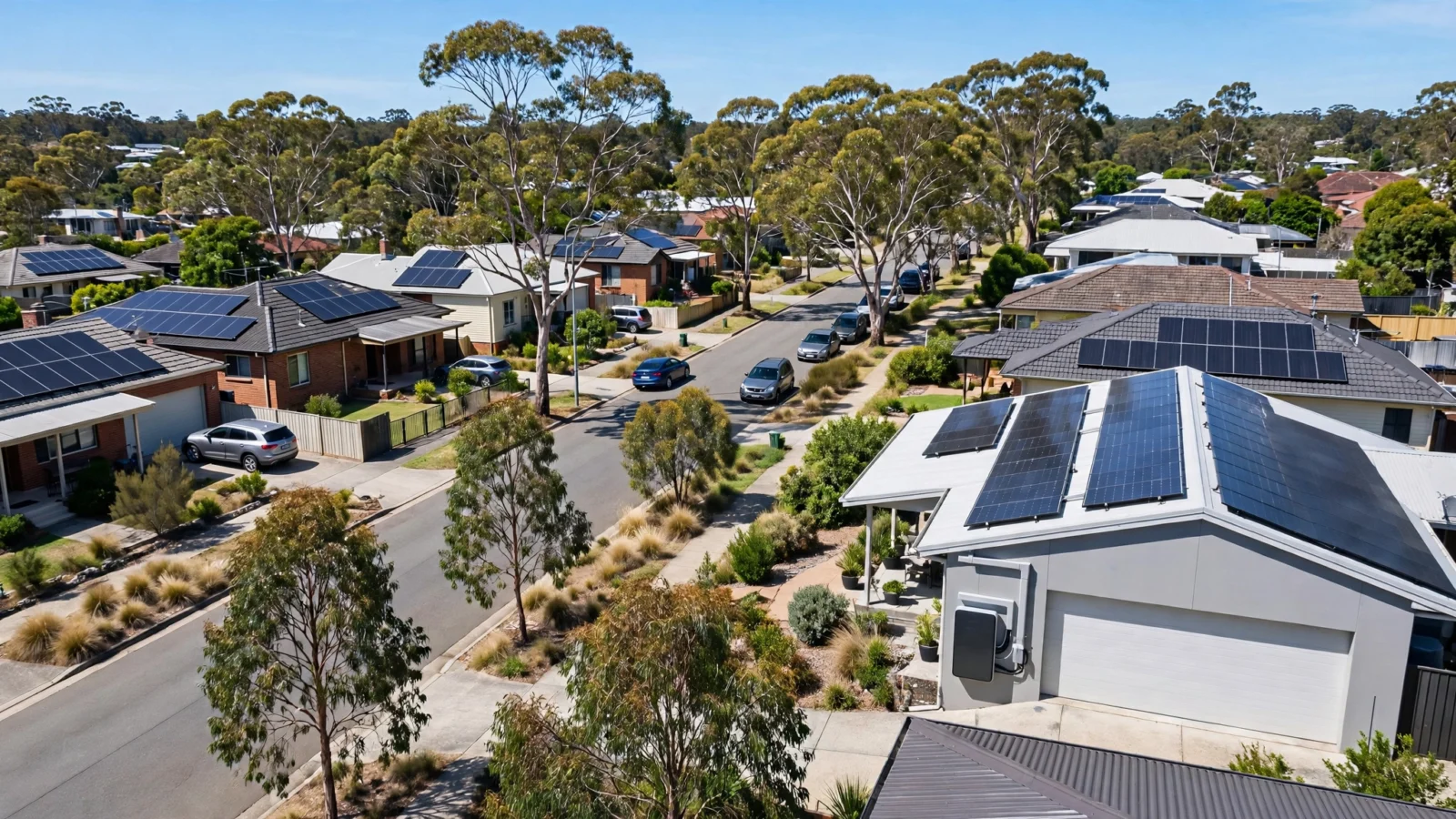 Điện mặt trời Australia lập kỷ lục đầu tư 3,5 GW trong năm 2026 với mái nhà lắp điện mặt trời và pin gia đình