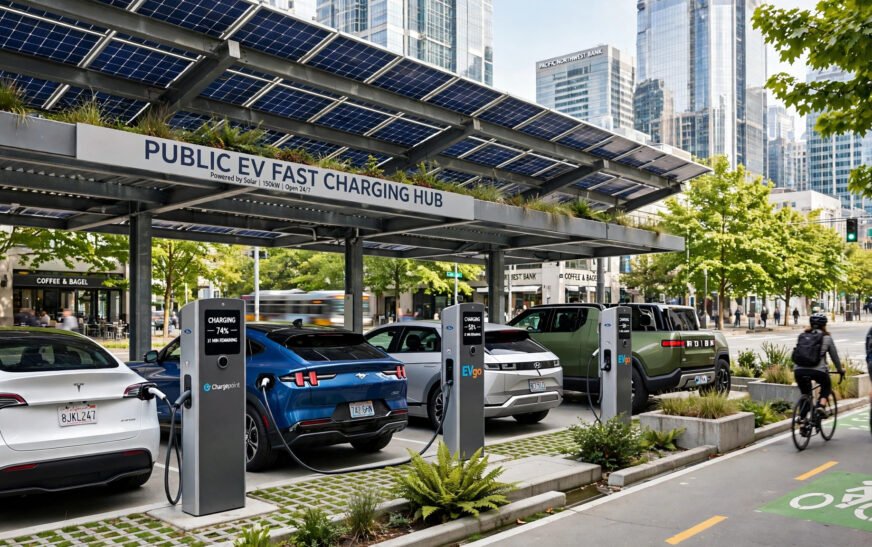 Trạm sạc mới ở Mỹ mở chậm lại, vì sao lượt sạc vẫn lập kỷ lục?