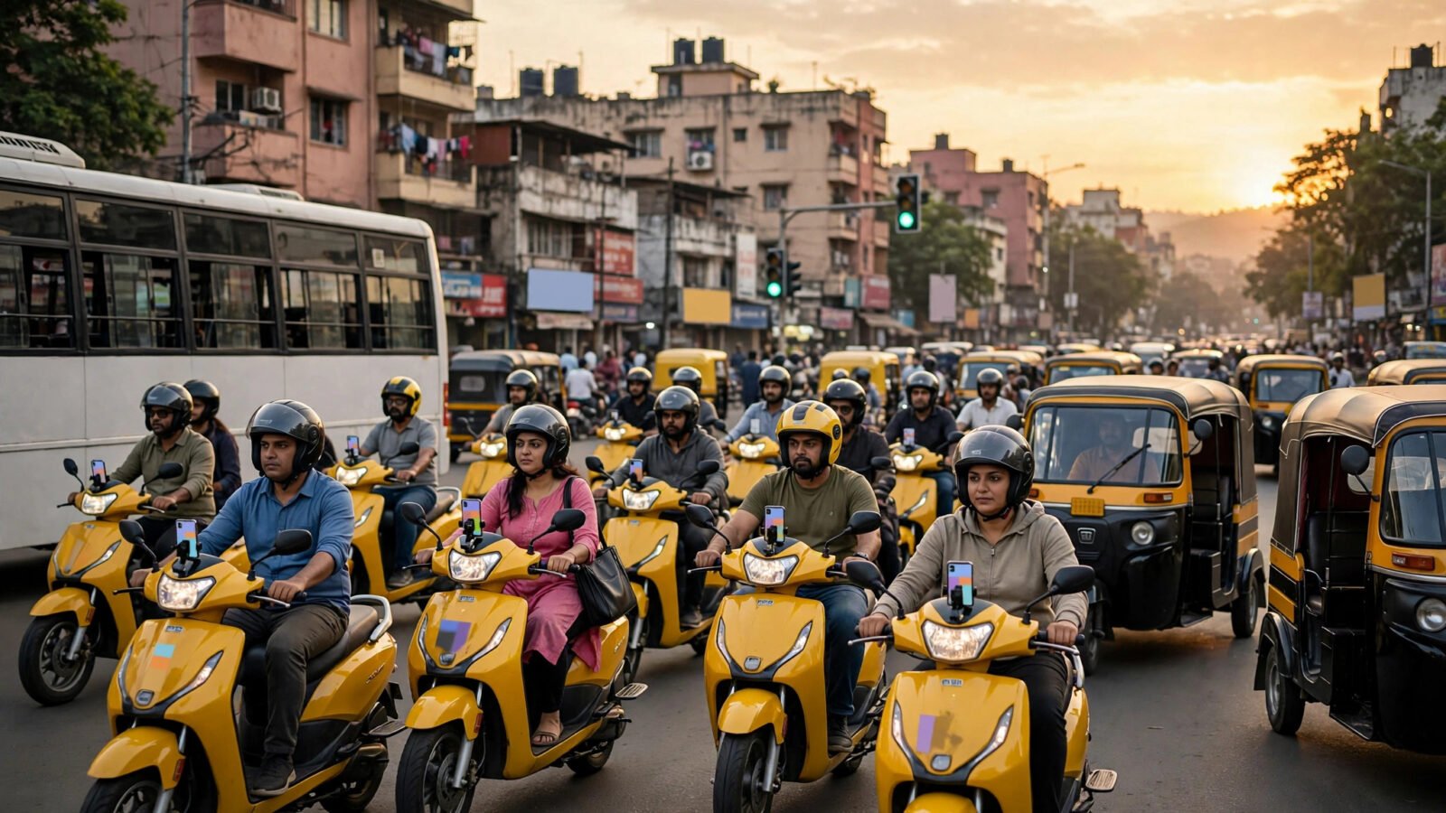Chín tháng để bỏ xe xăng: Ấn Độ điện hóa toàn bộ xe ôm công nghệ tại Maharashtra